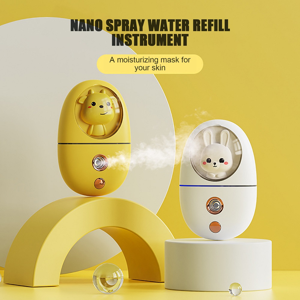 Face Steamer - Мини-увлажнитель для лица Cartoon 35 мл,