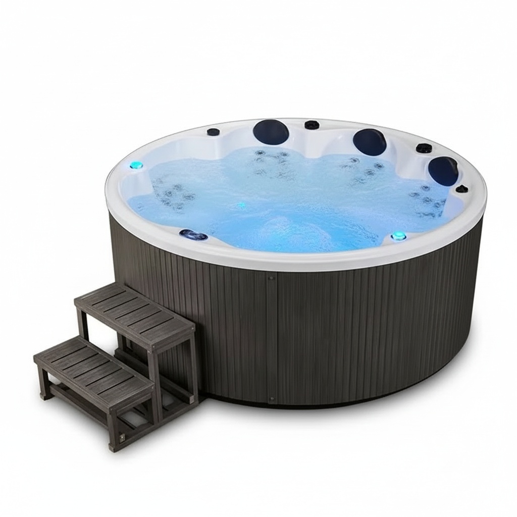 Hot Tub - Ванна-джакузи для взрослых, большая акриловая отдельностоящая