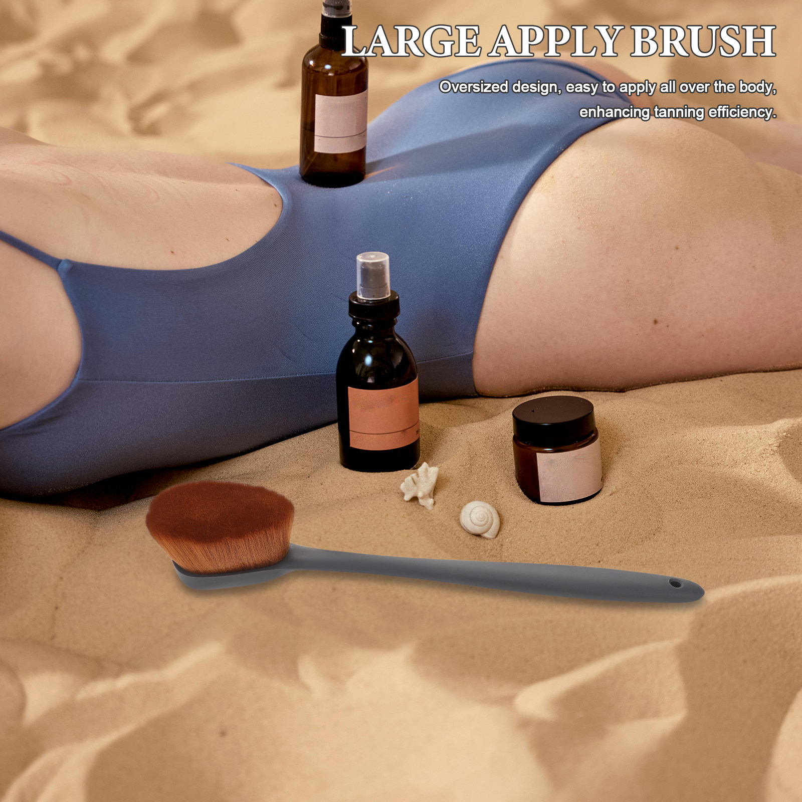 Очень большая кисть для нанесе – обзор и цена Body Brush
