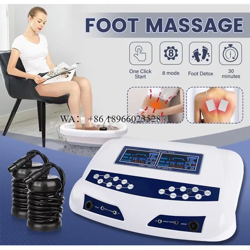 WMWMNU Новый портативный ионны – обзор и цена Foot Spa