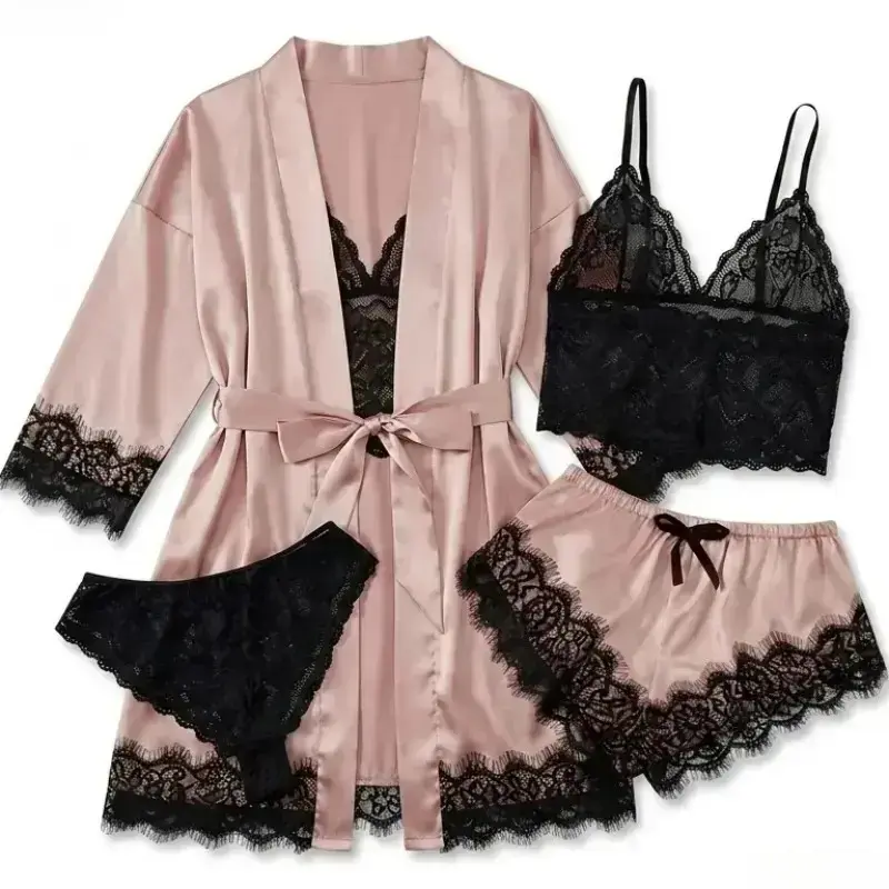Женские комплекты из 4 предмет – обзор и цена Bathrobe