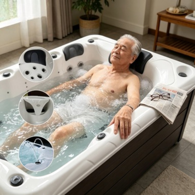 Массажная акриловая гидромасса – обзор и цена Spa Massager