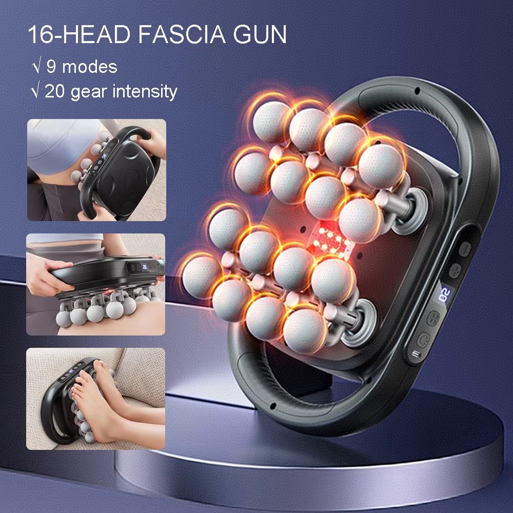 Высокочастотный вибромассажер  – обзор и цена Massage Gun