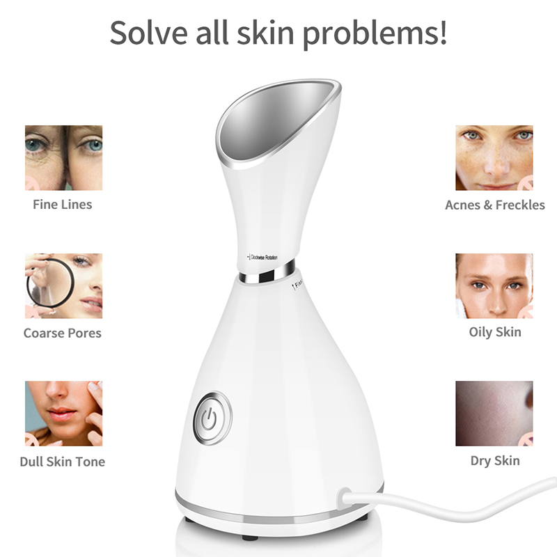Портативный нано-ионный парово – обзор и цена Face Steamer