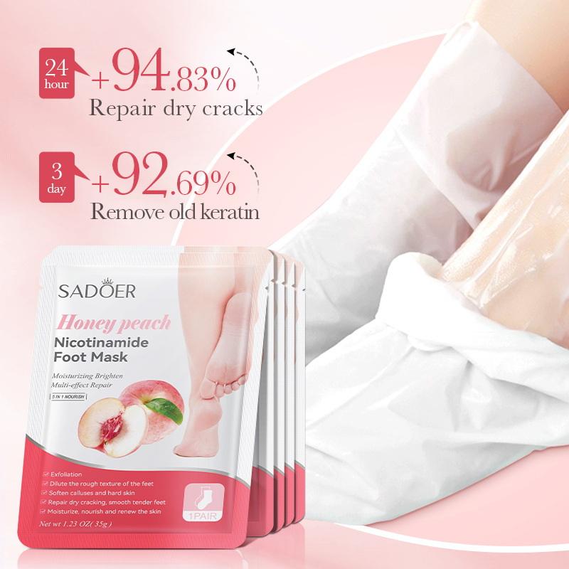 1 пара масок для ног SADOER с  – обзор и цена Foot Spa