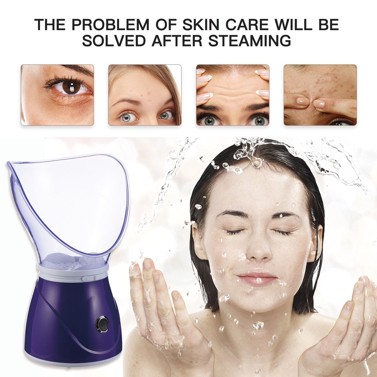 Нано-пароочиститель для лица,  – обзор и цена Face Steamer